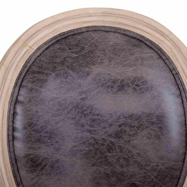 Ruokatuoli Alexandra House Living Harmaa 100 % polyesteri 46 x 96 x 48 cm
