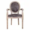 Tuoli Alexandra House Living Harmaa 46 x 96 x 55 cm