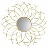 Настенное зеркало Alexandra House Living Позолоченный 3 x 89 x 89 cm круги