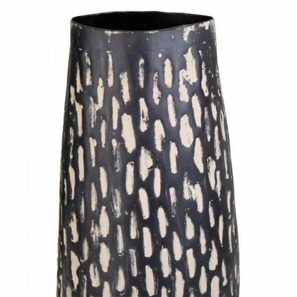 Vaza Alexandra House Living Juoda Geležis 8 x 55 x 14 cm
