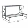 Подставка для горшка Alexandra House Living Серый Железо 44 x 44 x 80 cm