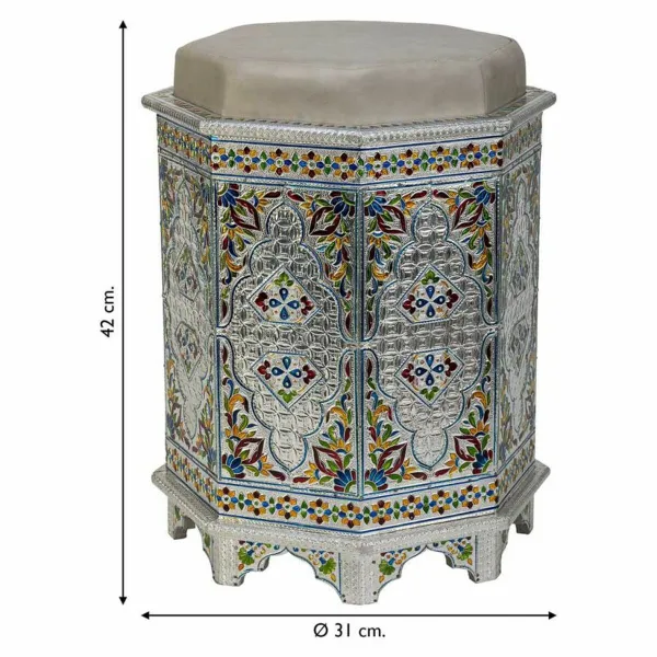 Jakkara Alexandra House Living Sininen Alumiini Puu MDF 11 x 42 x 38 cm