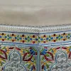 Табурет Alexandra House Living Синий Алюминий Деревянный MDF 11 x 42 x 38 cm