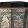 Табурет Alexandra House Living Синий Алюминий Деревянный MDF 11 x 42 x 38 cm