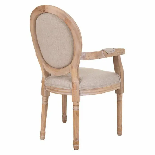 Dining Chair Alexandra House Living Cream 46 x 96 x 55 cm