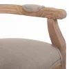 Dining Chair Alexandra House Living Cream 46 x 96 x 55 cm