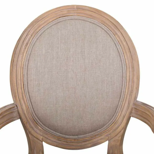 Dining Chair Alexandra House Living Cream 46 x 96 x 55 cm