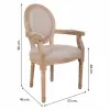 Ruokatuoli Alexandra House Living Kerma 46 x 96 x 55 cm