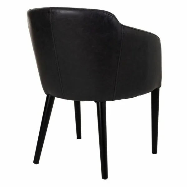 Nojatuoli Alexandra House Living Musta 60 x 82 x 62 cm