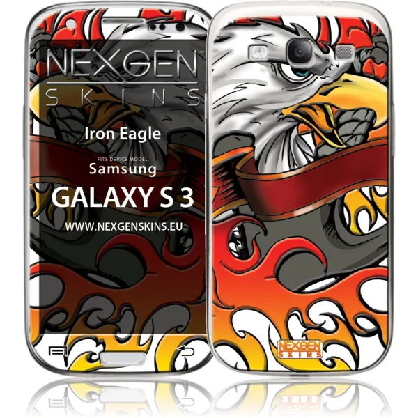 Nexgen Skins with 3D effect for Samsung Galaxy S3 (Iron Eagle 3D)
