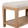 Taburete Alexandra House Living Pelēks Krēmkrāsa 38 x 51 x 150 cm
