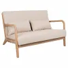 Sofa Alexandra House Living Kreminė 85 x 74 x 122 cm
