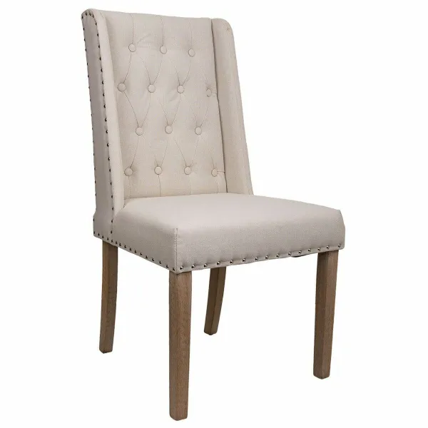 Valgomojo kėdė Alexandra House Living Kreminė 53 x 102 x 53 cm