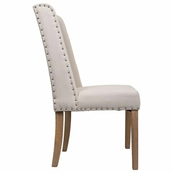 ēdamistabas krēsls Alexandra House Living Krēmkrāsa 53 x 102 x 53 cm