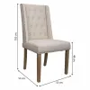ēdamistabas krēsls Alexandra House Living Krēmkrāsa 53 x 102 x 53 cm