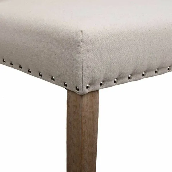 ēdamistabas krēsls Alexandra House Living Krēmkrāsa 53 x 102 x 53 cm