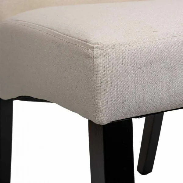 Обеденный стул Alexandra House Living Кремовый 48 x 102 x 49 cm