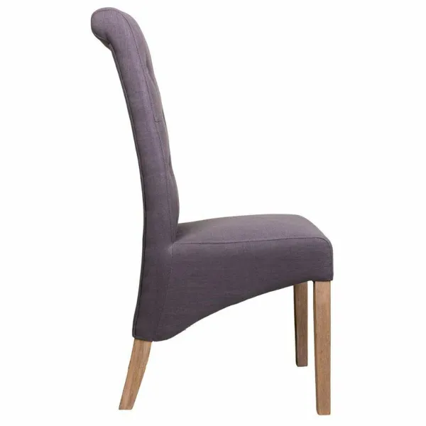 ēdamistabas krēsls Alexandra House Living Pelēks 58 x 107 x 44 cm