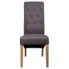 Обеденный стул Alexandra House Living Серый 58 x 107 x 44 cm