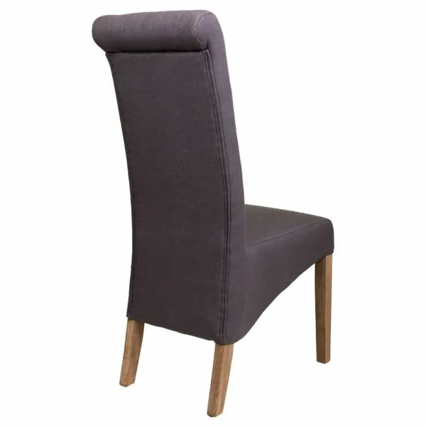 Обеденный стул Alexandra House Living Серый 58 x 107 x 44 cm
