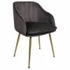 Ruokatuoli Alexandra House Living Harmaa 56 x 78 x 55 cm