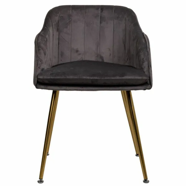 Dining Chair Alexandra House Living Grey 56 x 78 x 55 cm