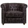 atzveltnes krēsls Alexandra House Living Brūns 80 x 72 x 80 cm Polsterējums
