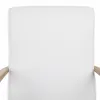 Armchair Alexandra House Living White 55 x 85 x 57 cm Upholstery Polyskin