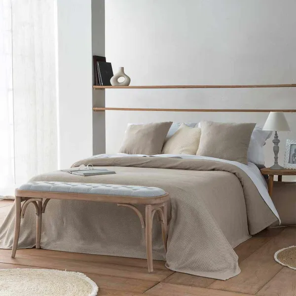 Taburetė Alexandra House Living Pilka Kaučiukmedžio mediena 37 x 47 x 110 cm