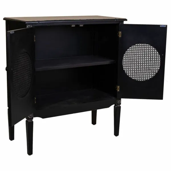 Koridors Alexandra House Living Melns 38 x 90 x 80 cm