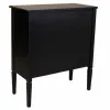 Koridors Alexandra House Living Melns 38 x 90 x 80 cm