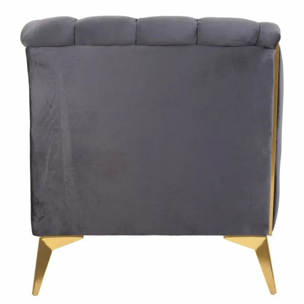 Sofa Alexandra House Living Pilka 72 x 75 x 153 cm