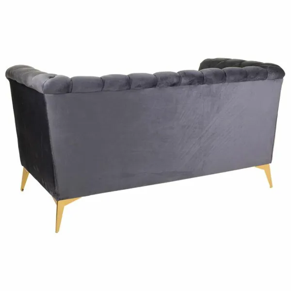 Sofa Alexandra House Living Pilka 72 x 75 x 153 cm