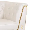 Кресло Alexandra House Living Белый 72 x 75 x 104 cm обитый