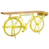 Salė Alexandra House Living Bike Geltona 46 x 93 x 187 cm