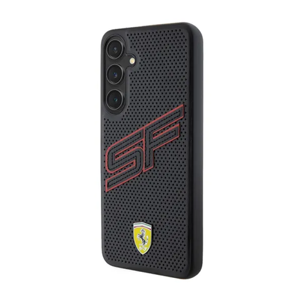 Ferrari Big SF Perforated - Case for Samsung Galaxy S24+ (black)