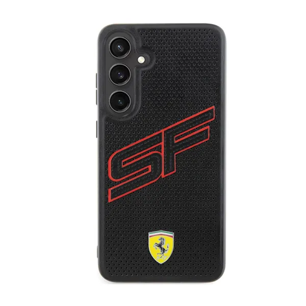 Ferrari Big SF Perforated - Case for Samsung Galaxy S24+ (black)