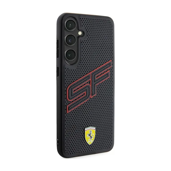 Ferrari Big SF Perforated - Case for Samsung Galaxy S24+ (black)