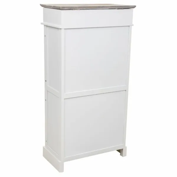 Batų lentyna Alexandra House Living Balta 28 x 98 x 50 cm 2 stalčiai