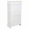 Shoe Rack Alexandra House Living White 28 x 98 x 50 cm 2 drawers