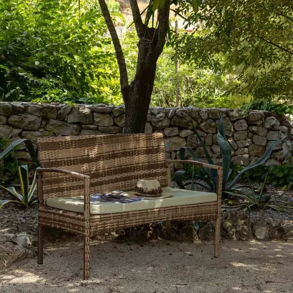 Penkki Alexandra House Living Ruskea 55 x 85 x 110 cm