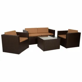 Садовая мебель Alexandra House Living Коричневый 65 x 45 x 75 cm 4 Предметы