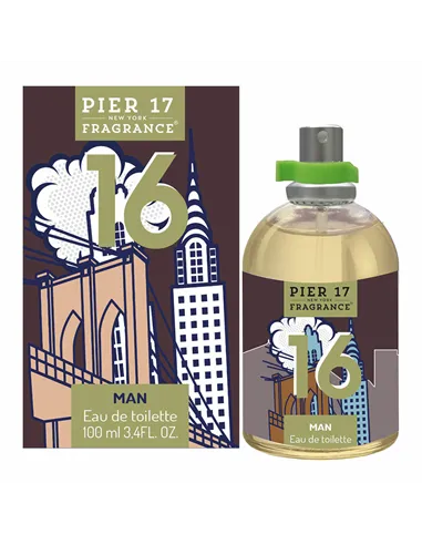 Men's Perfume Pier 17 New York EDT 100 ml 16