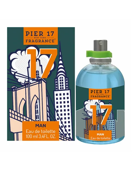 Men's Perfume Pier 17 New York EDP EDT 100 ml 17