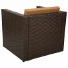 Садовая мебель Alexandra House Living Коричневый 65 x 45 x 75 cm 4 Предметы