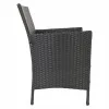Садовая мебель Alexandra House Living Чёрный 61 x 85 x 58 cm 9 Предметы