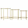 Set of 3 tables Alexandra House Living Kulta 53 x 60 x 53 cm