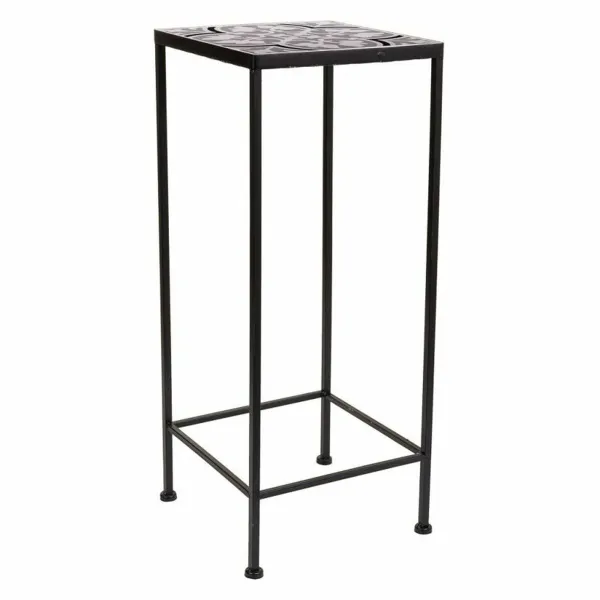 Gėlių vazonų stovas Alexandra House Living Juoda Geležis 30 x 68 x 30 cm