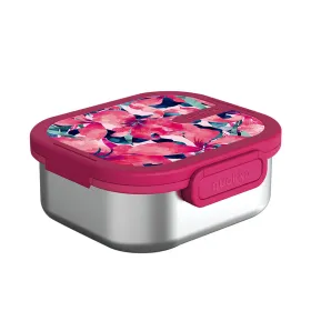 Quokka Kai - Stainless Steel Food Container/Lunchbox (Pink Bloom)