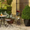 Flower Pot Stand Alexandra House Living Black Iron 30 x 68 x 30 cm